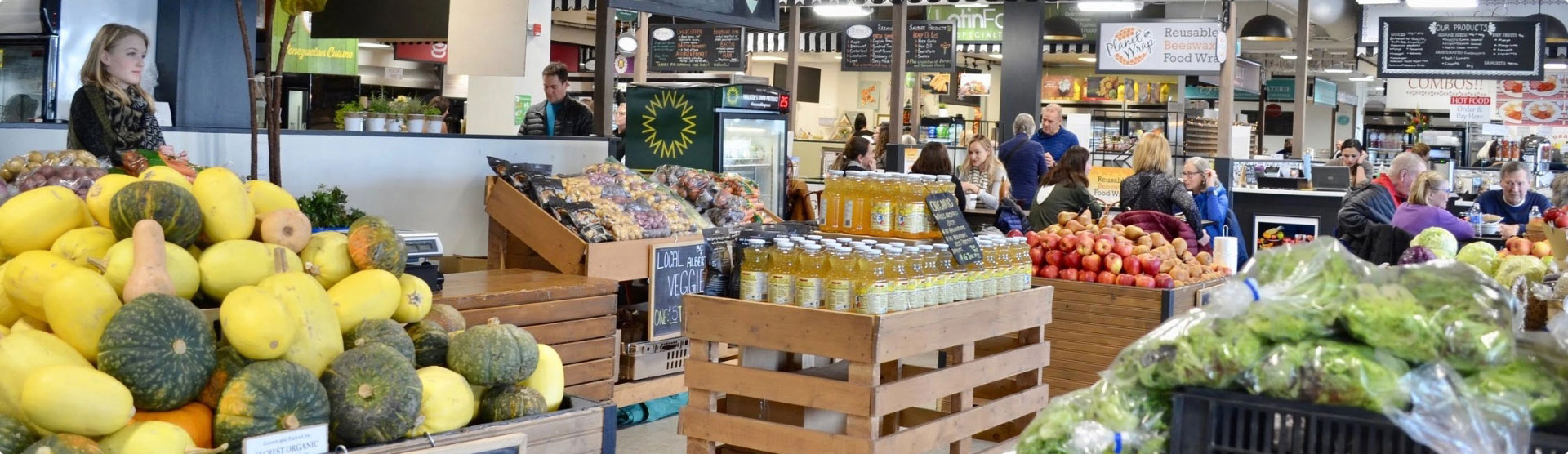 Fresh local markets kitchens