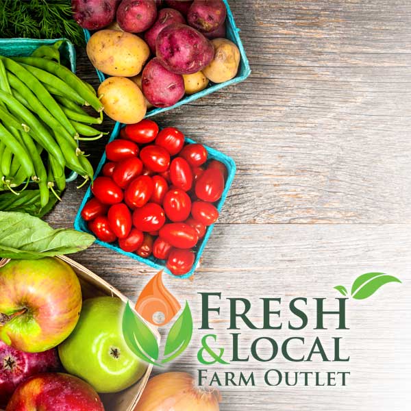 Vendor feature fresh and local farm outlet